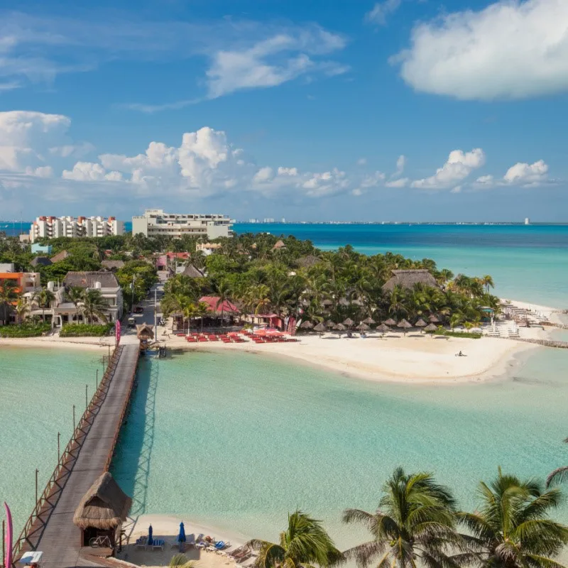 Beautiful Island of Isla Mujeres Near Cancun, Mexico