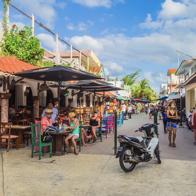 isla mujeres street