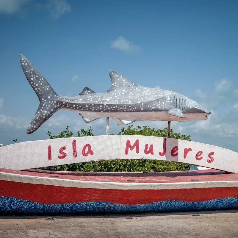 isla mujeres sign