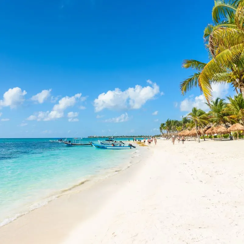 beach view of cancun