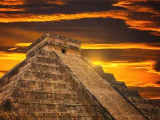 Chichen Itzá at Sunset