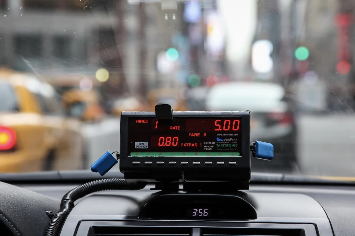 Cars, Taxis, and Shuttles Outside of Cancun International Airport