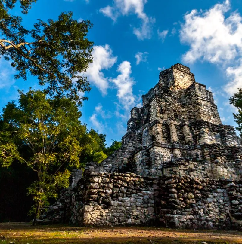 Mayan ruins of muyil