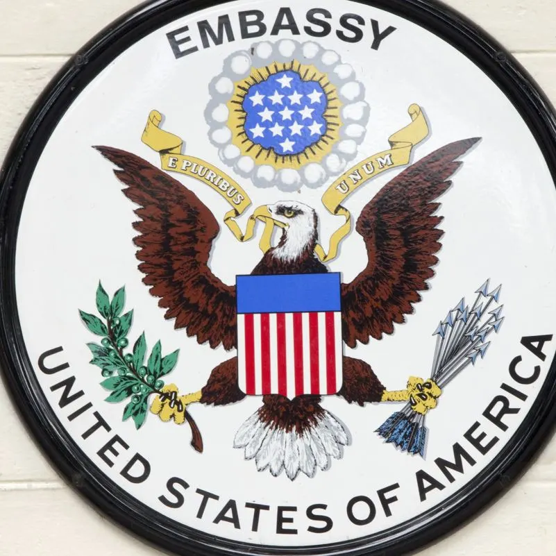 seal of the embassy of the united states of america