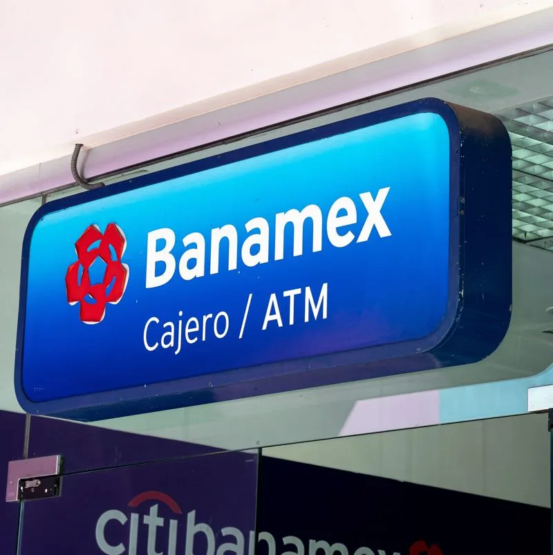 ATM sign Mexico