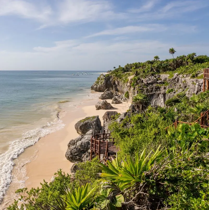 beautiful tulum beach