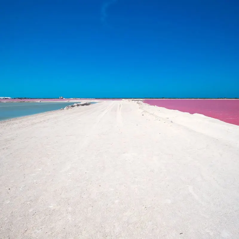 Las Coloradas beach area