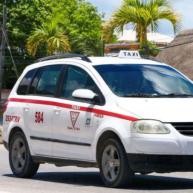 A Tulum taxi