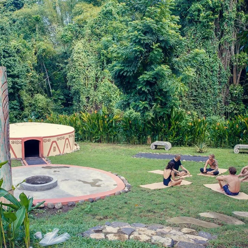 Temazcal ceremony