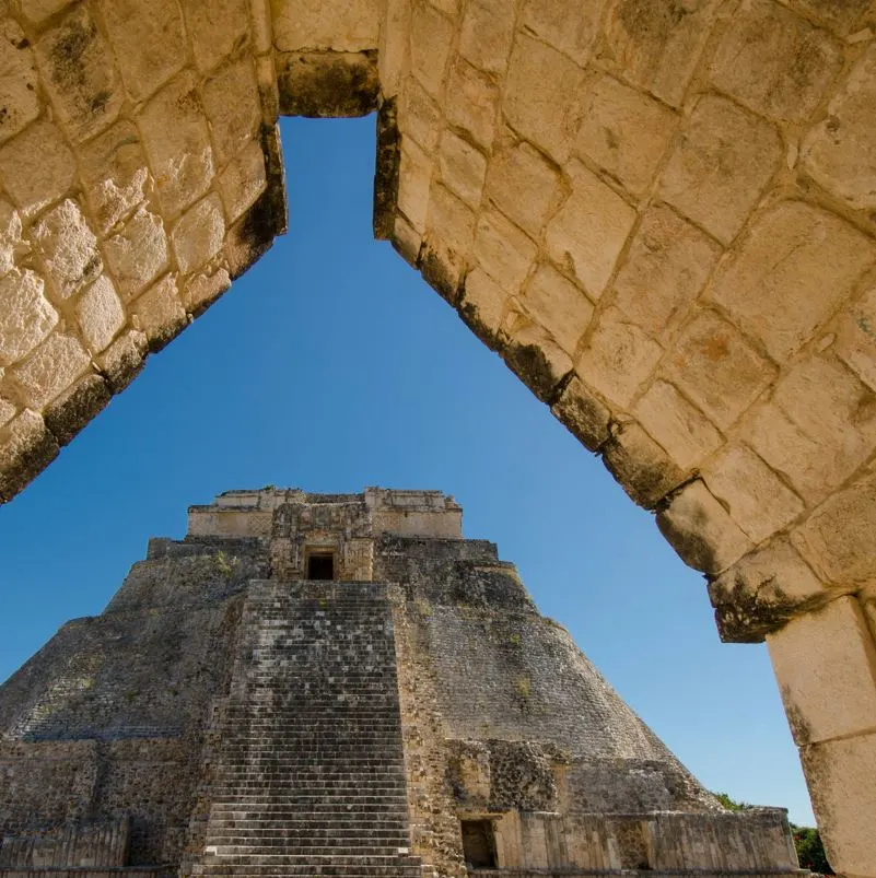 pyramid of magician in mexico