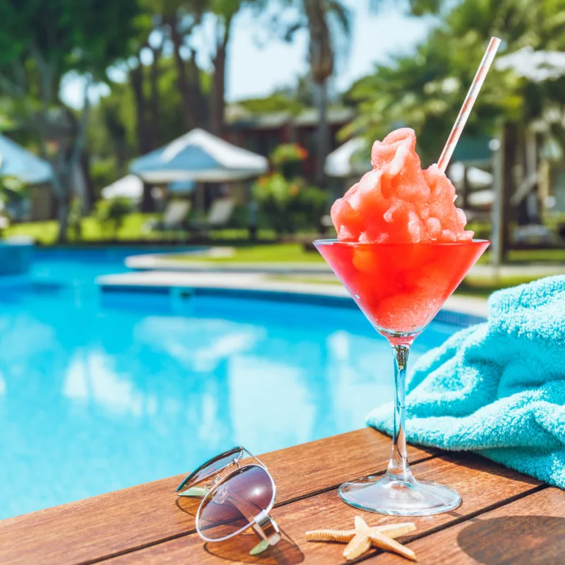 margarita by the pool 