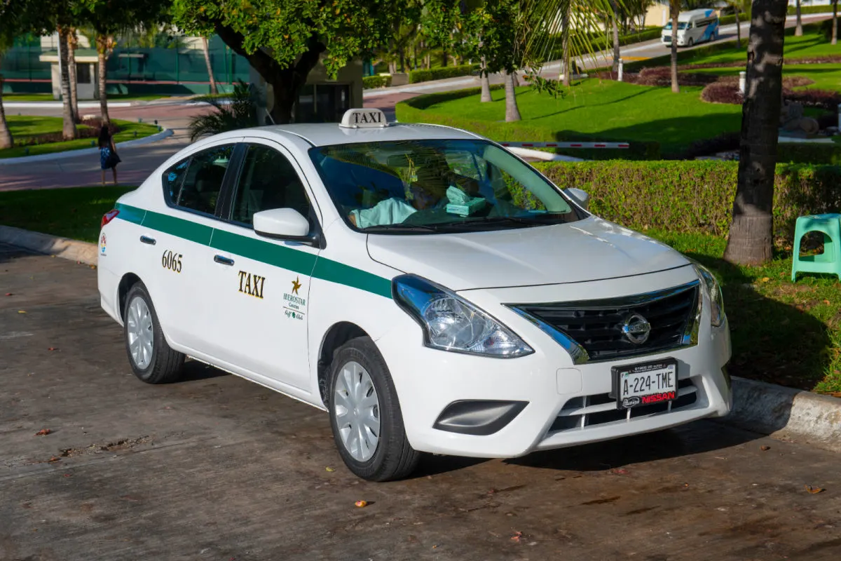 Taxi in Cancun