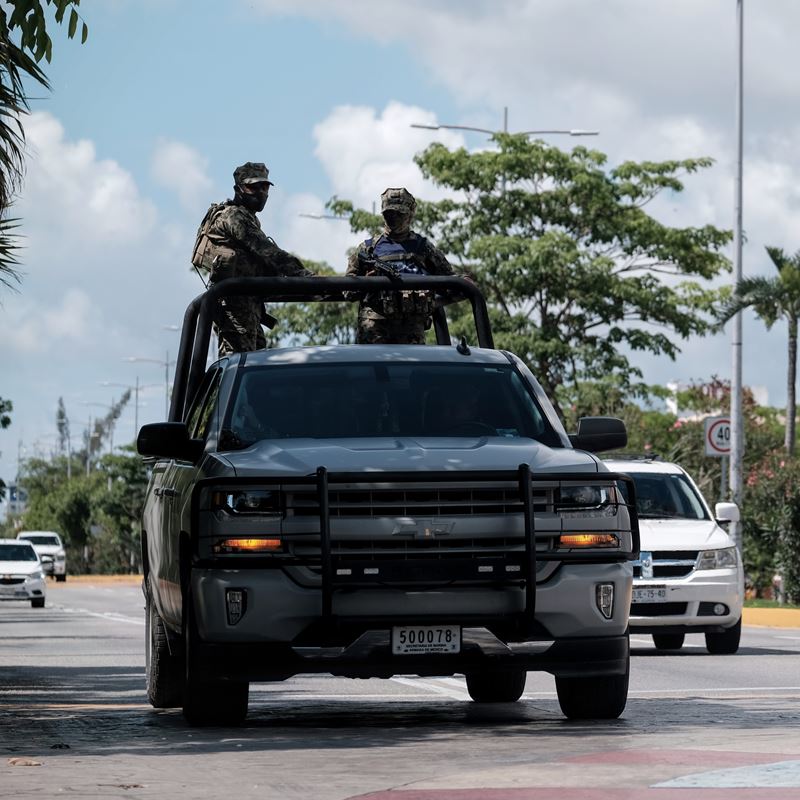 Guardia Nacional Cancun