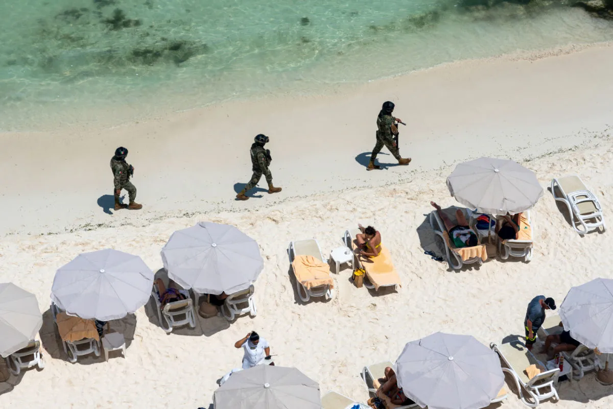 Massive Security Operation Launched To Keep Cancun Tourists Safe This Summer