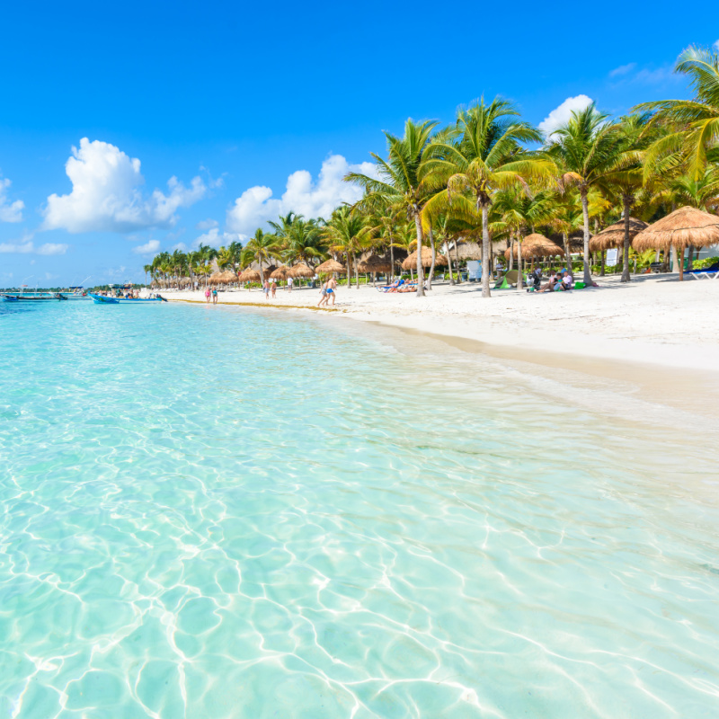 Beautiful Mexican Caribbean Beach