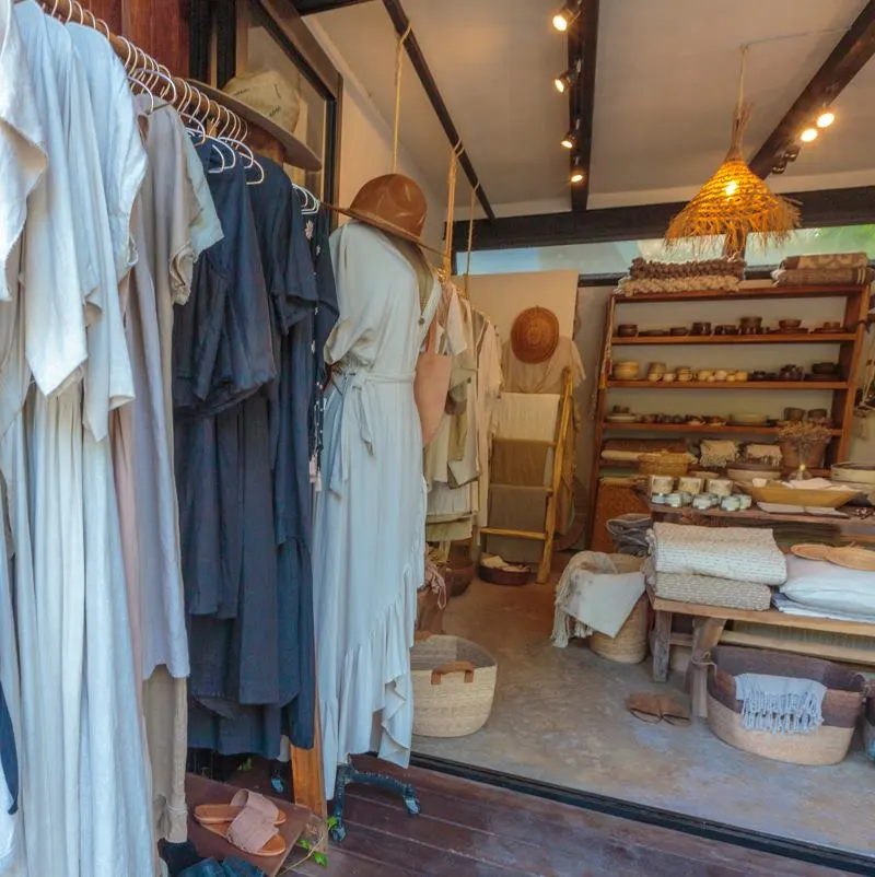 a boutique store in tulum