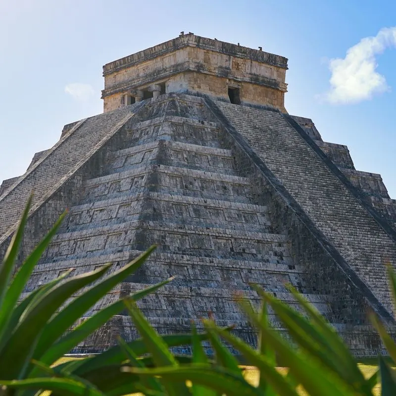 Chichen Itza ground view