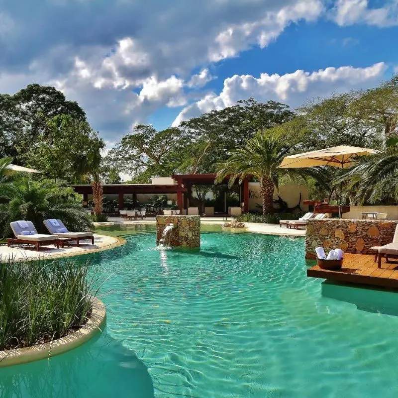 Hotel Chable Yucatan pool