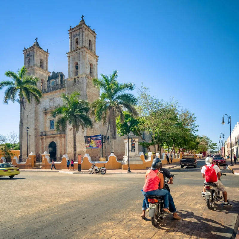 Tourists in Valladolid