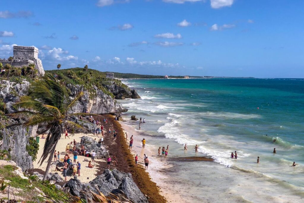 Tulum Begins New Plan To Deliver Sargassum-Free Beaches For Travelers