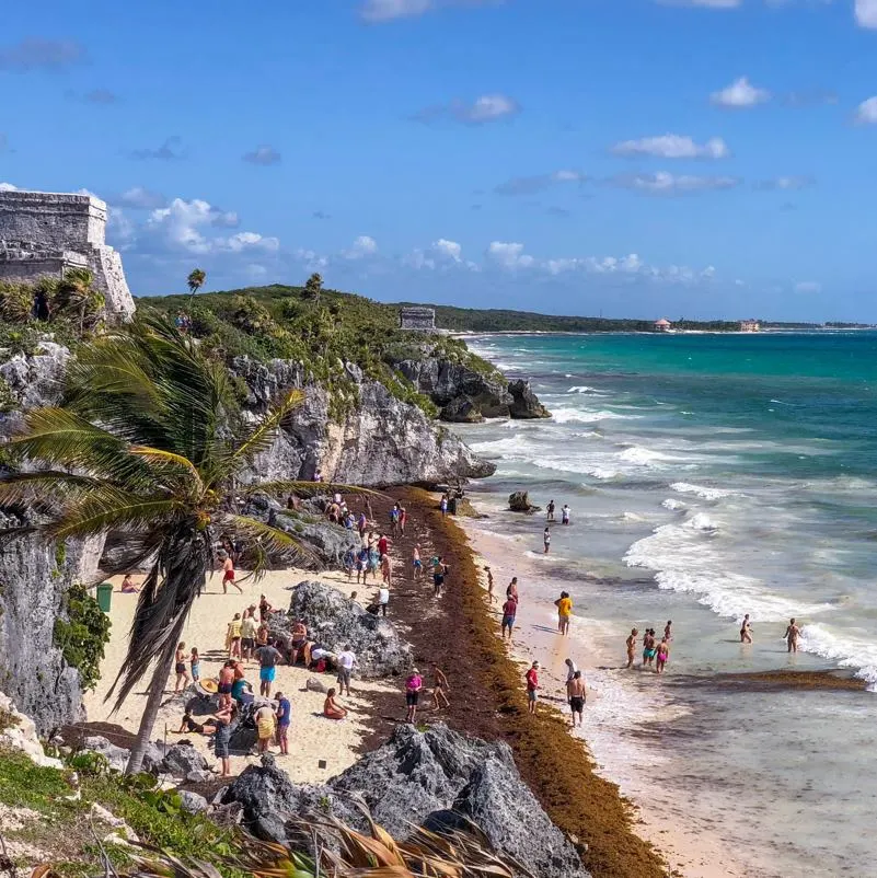 Beach in Tulum