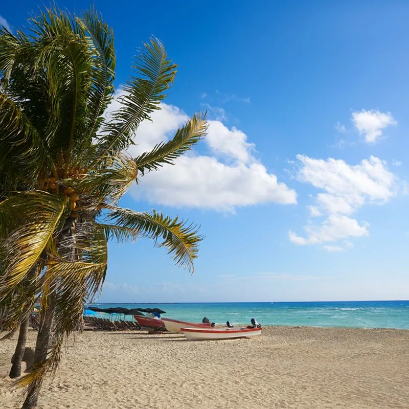 Playa del Carmen beach