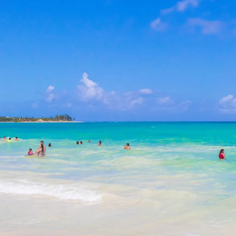 Punta Esmeralda beach in Playa del Carmen