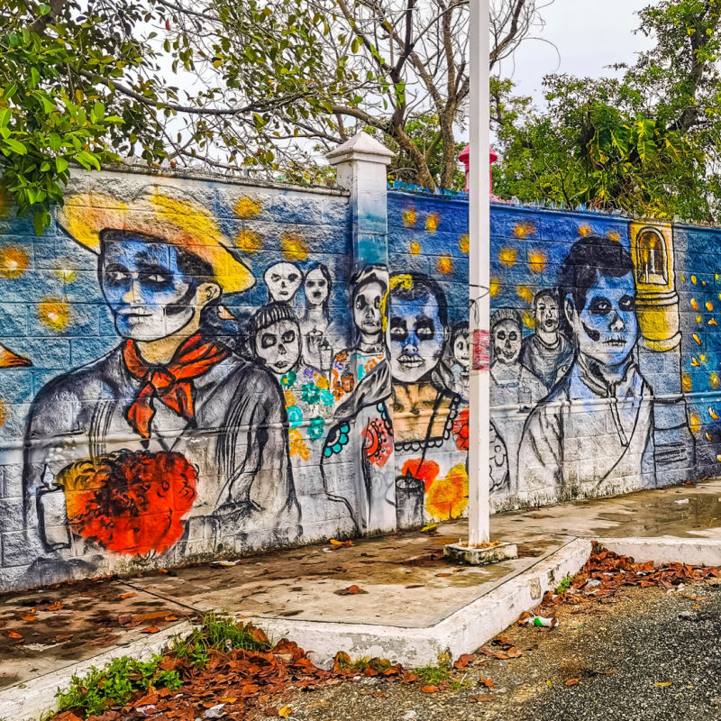 Street Art in Playa del Carmen, Mexico