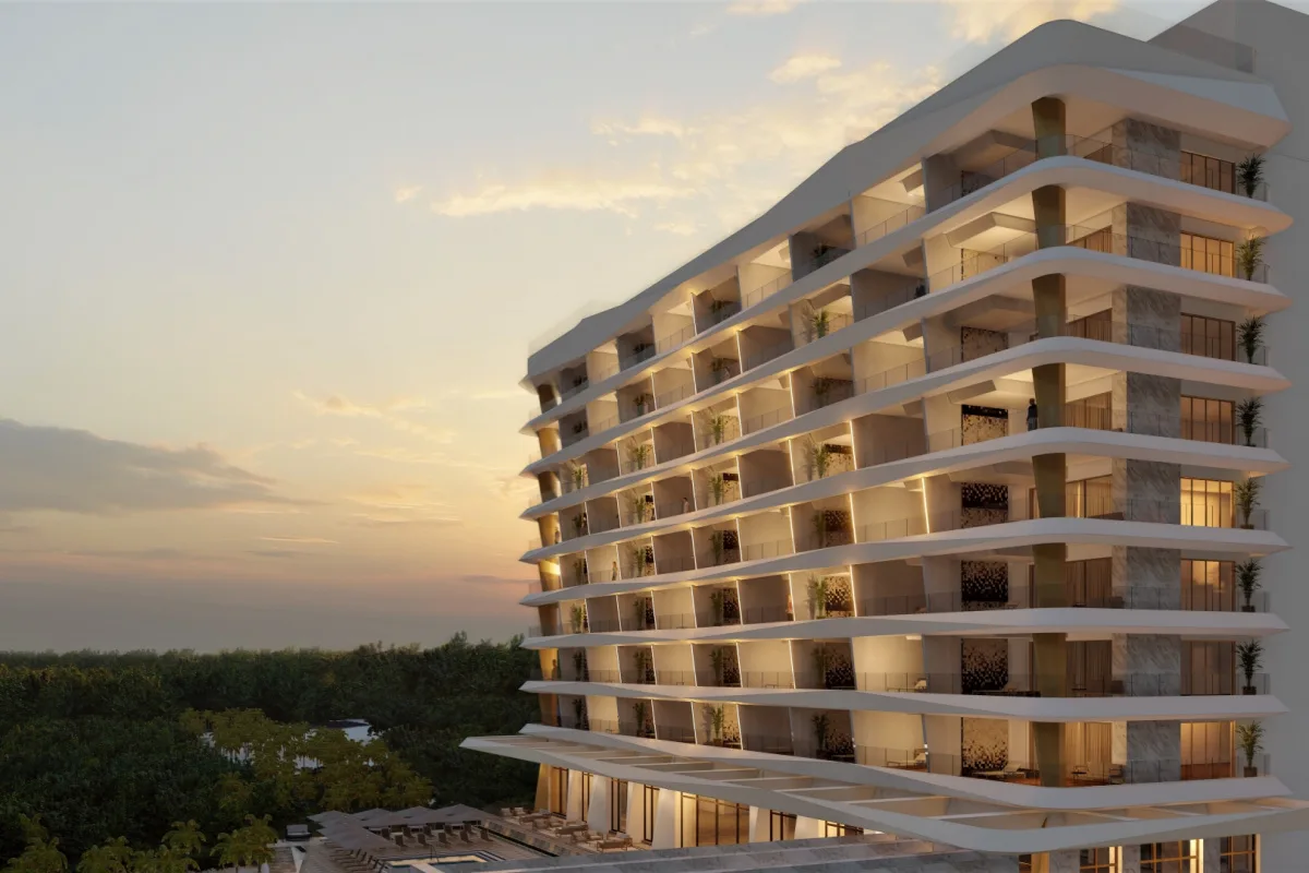 Hotel Mousai Cancun Exterior Shot