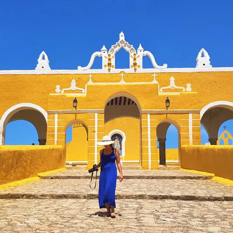 Woman at Izamal