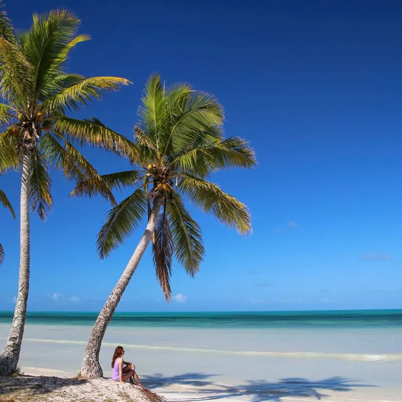 Woman at Riviera Maya Beach