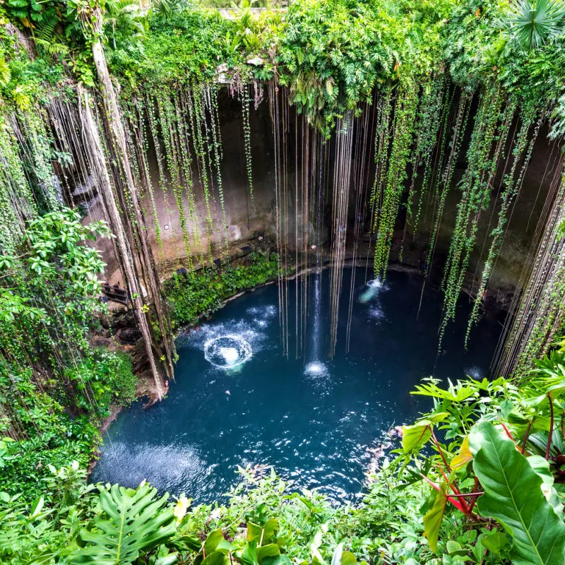 cenote situated in Chichen Itza