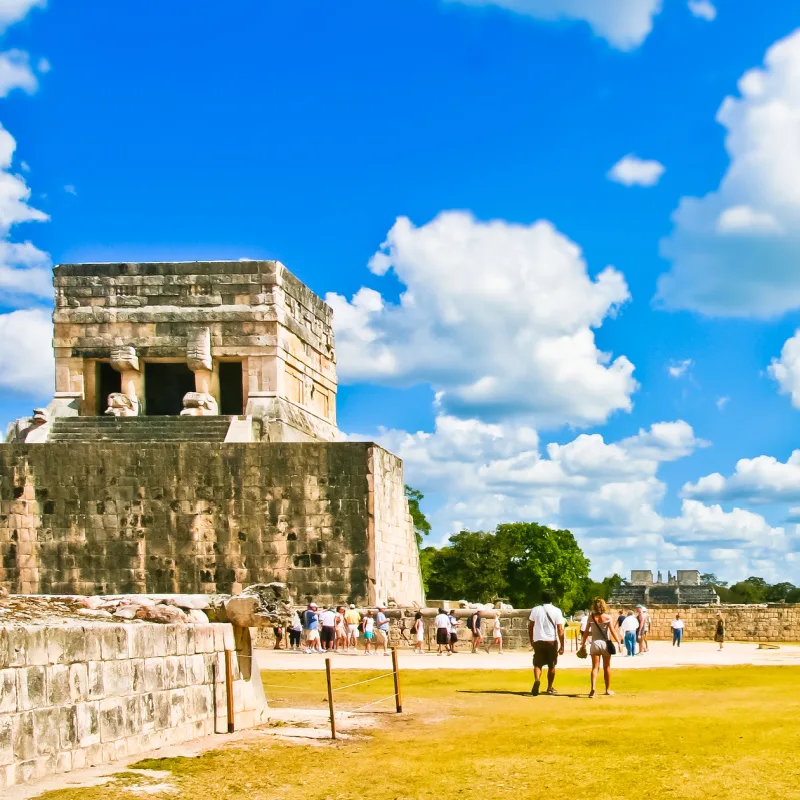 chichen itza and chichen viejo archeological site