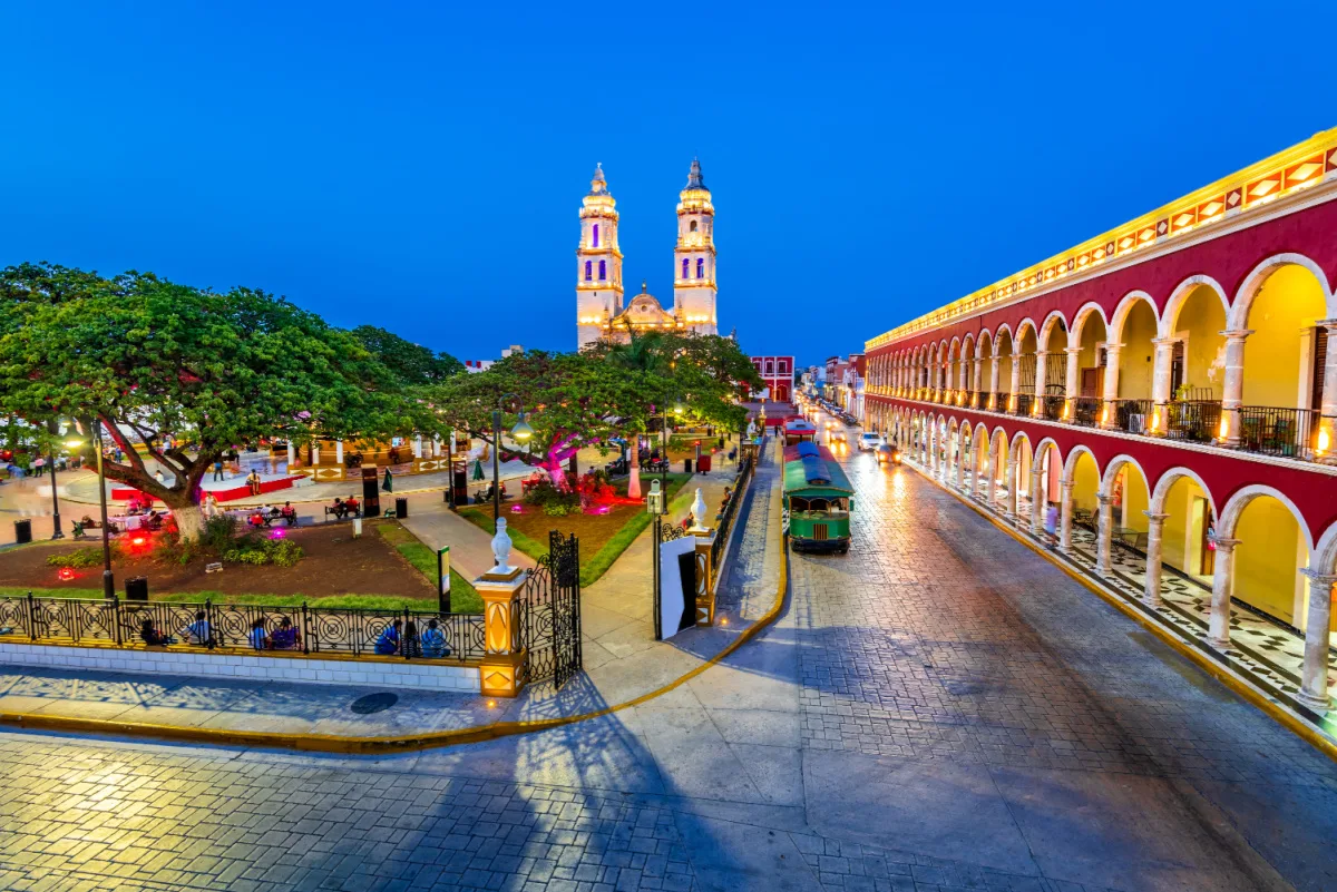 Campeche, Mexico - A Destination Along the Maya Train Route