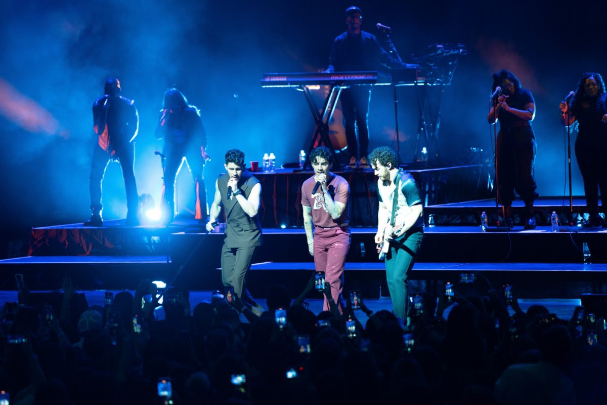 Jonas Brother Performing in Hollywood, FL in May 2023