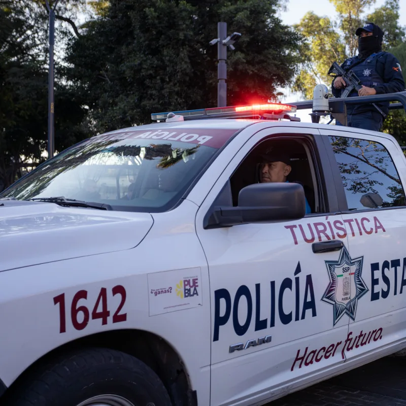 police vehicle in Mexico