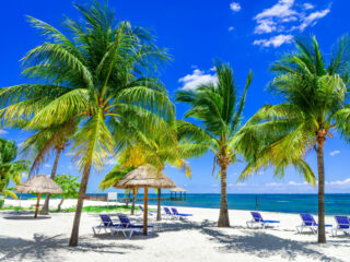 Beautiful Beach in Cancun, Mexico