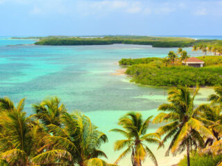 The Island of Isla Contoy Near Cancun, Mexico