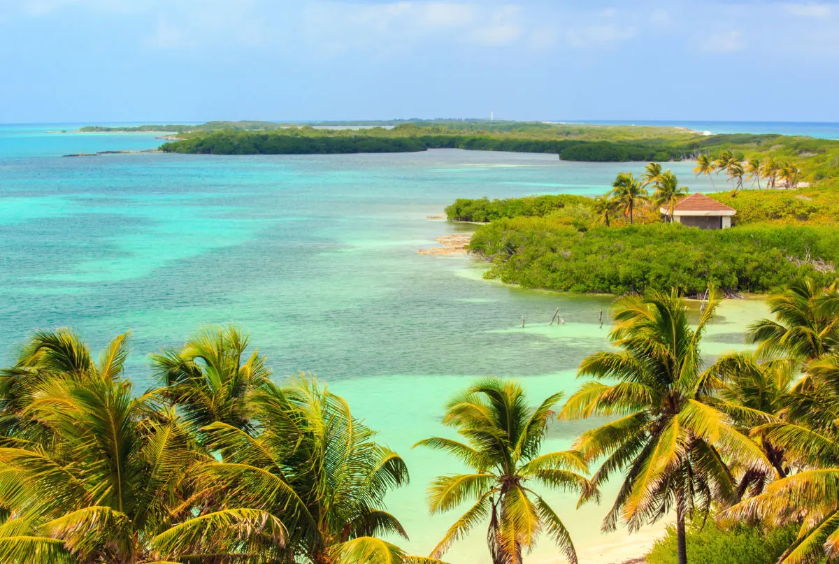 The Island of Isla Contoy Near Cancun, Mexico