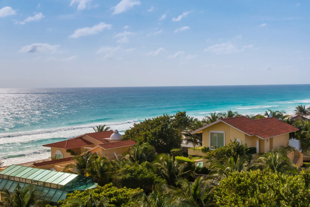 Beautiful Oceanfront Home in Cancun, Mexico