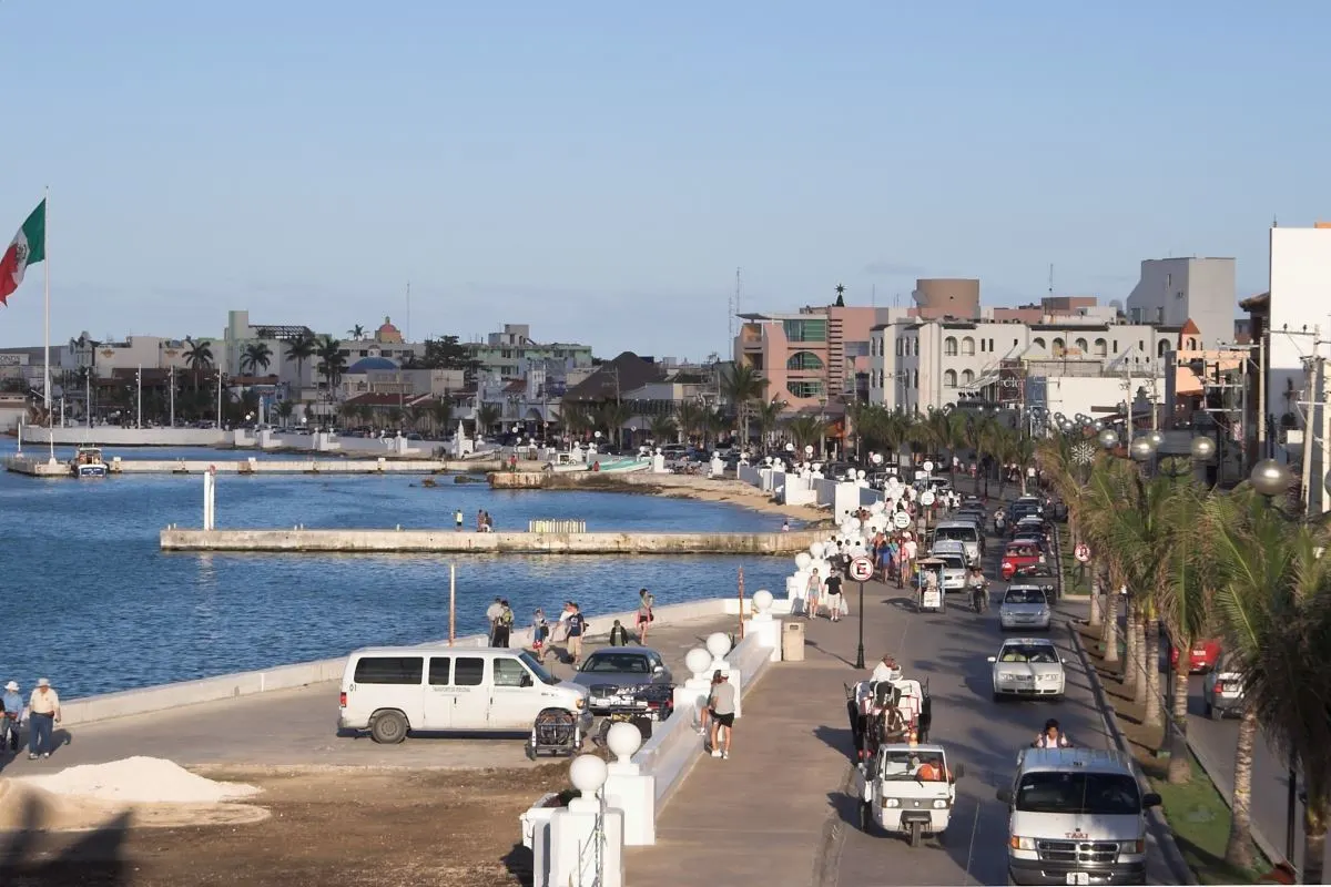 Coastal Roadway in Cozumel
