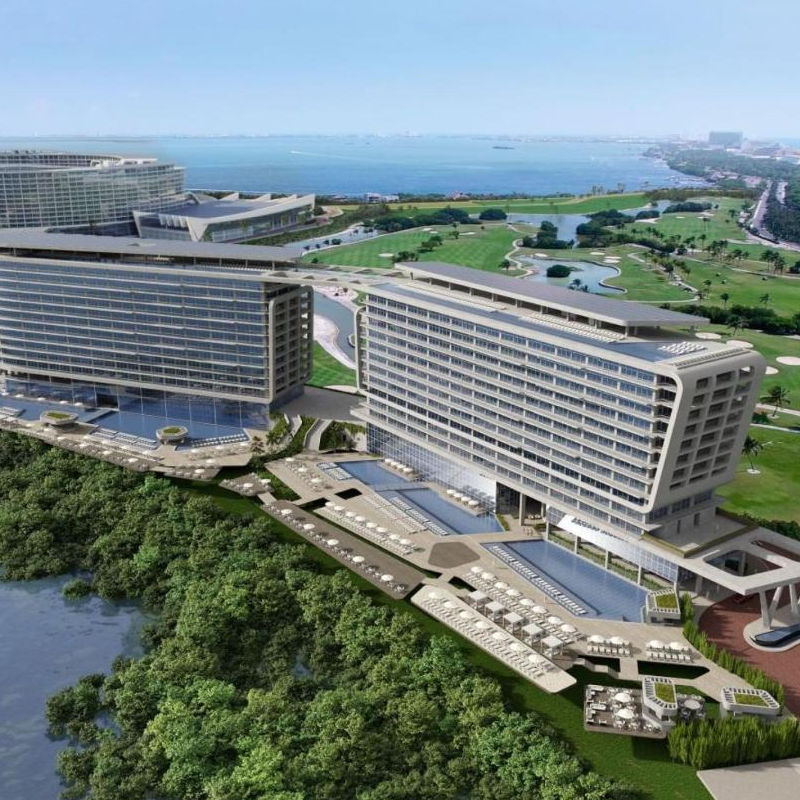 New modern Hyatt Vivid Cancun 