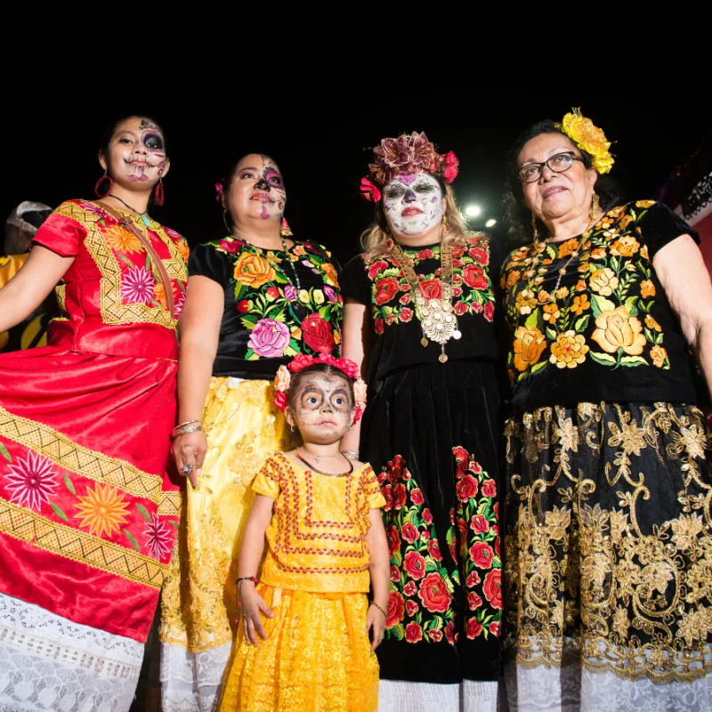 Day of the Dead Celebrations in Cancun, Mexico