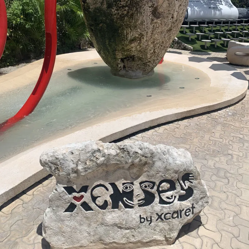 Xenses Theme Park Sign