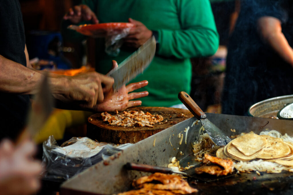 Mexican Street Taco Vendor