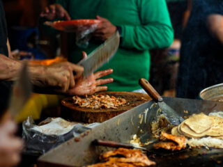 Mexican Street Taco Vendor