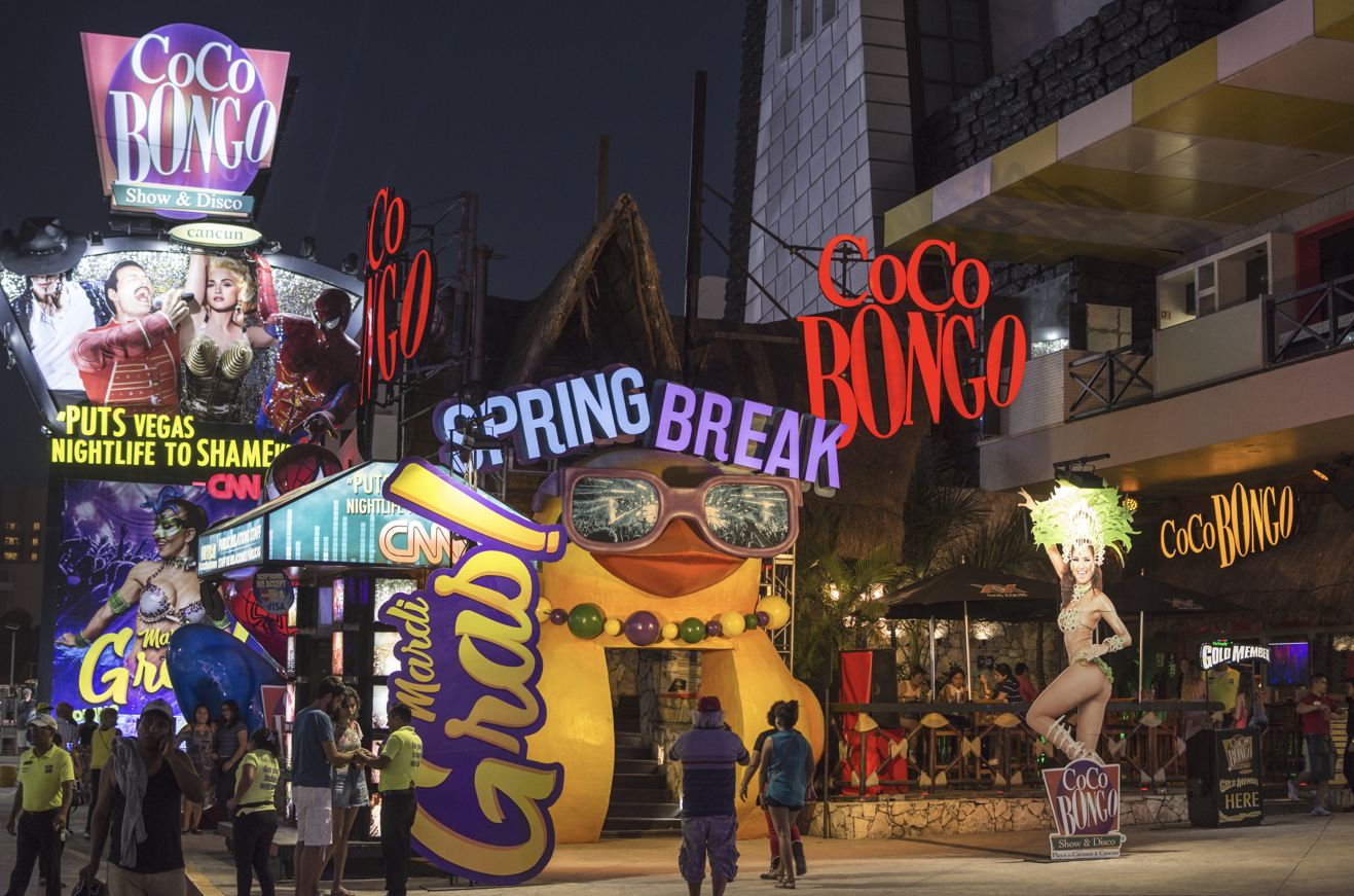 ¿Dónde está el partido Cancún Spring Break ve una caída inesperada en el turismo?