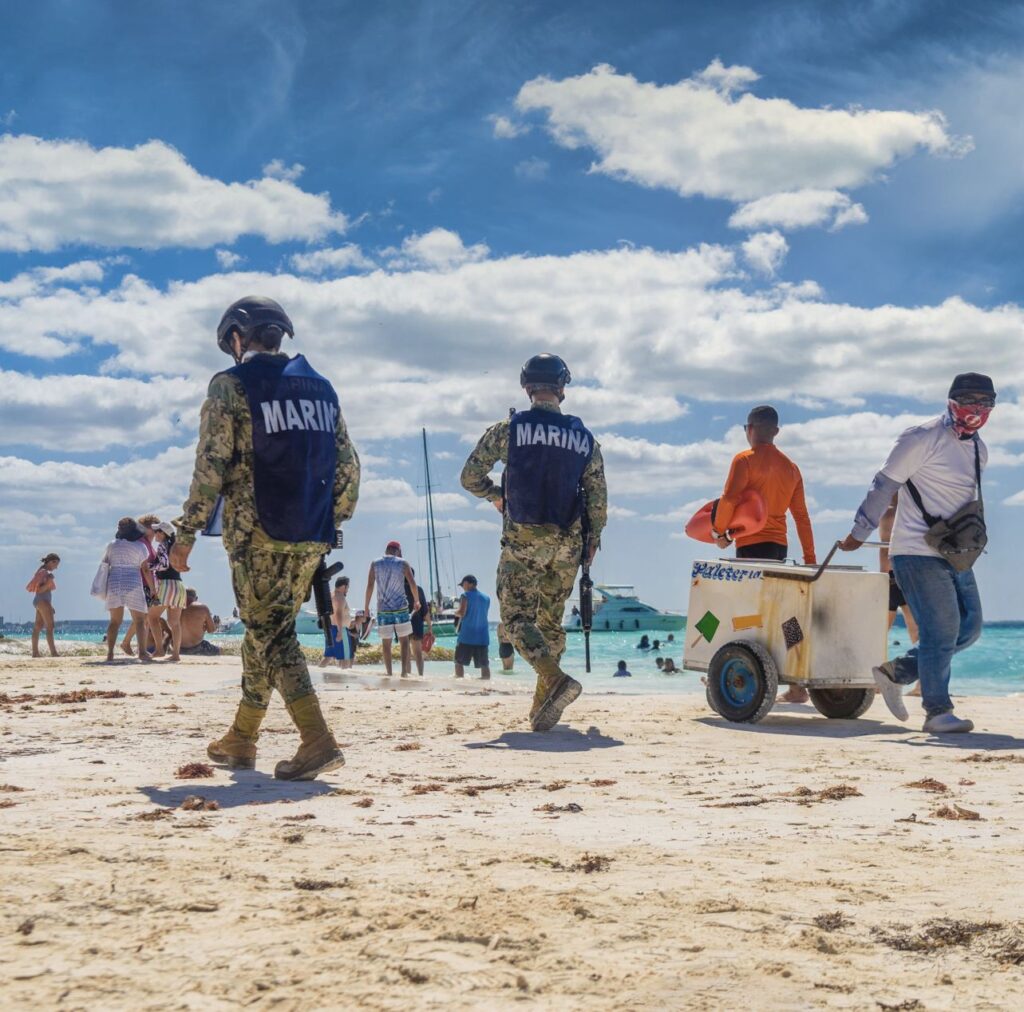 Police beach