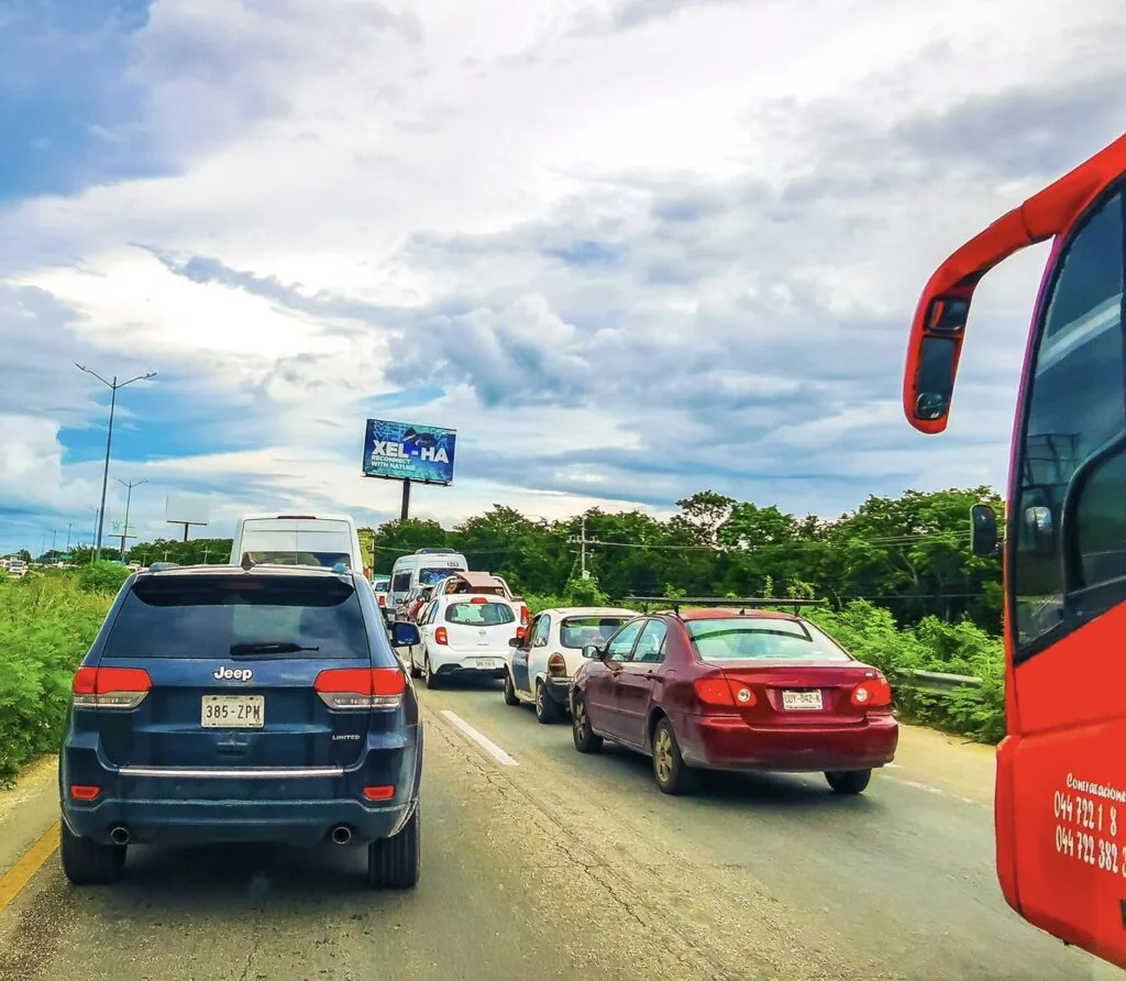 Busy highway