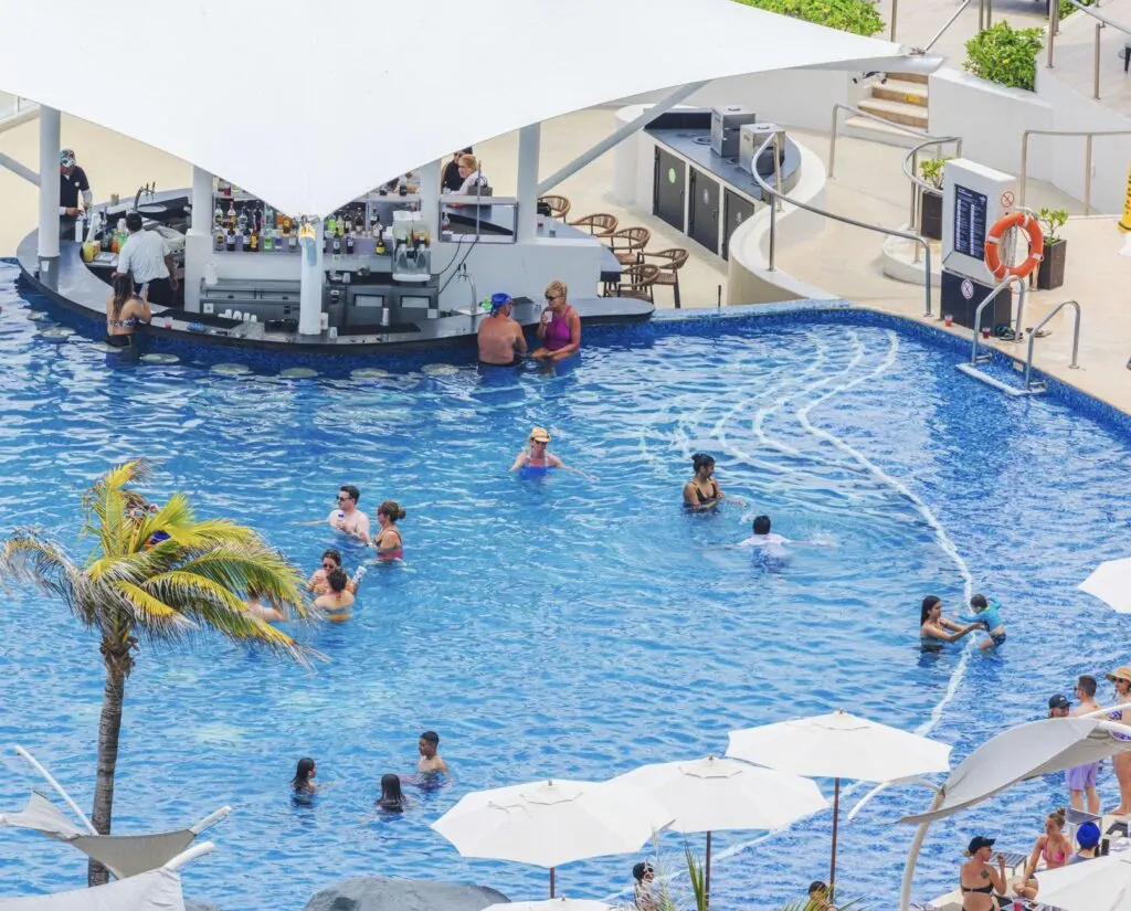 Cancun pool bar